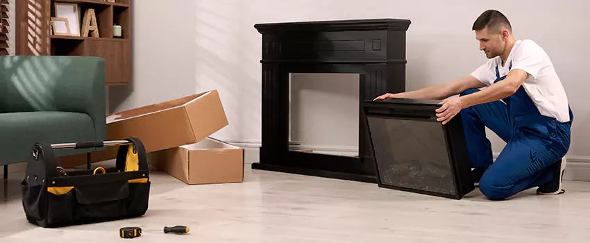 Old Rusted Metal Fireplace Repair And Replacement in Dyersburg, TN